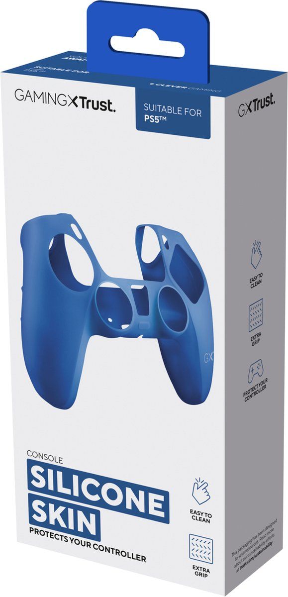 Trust GXT748 - PS5 Controller hoes - Silicoon - Blauw