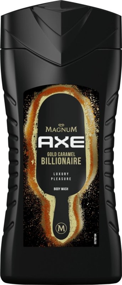AXE Limited Edition Magnum Gold Caramel Billionaire 3-in-1 Douchegel - 250 ml