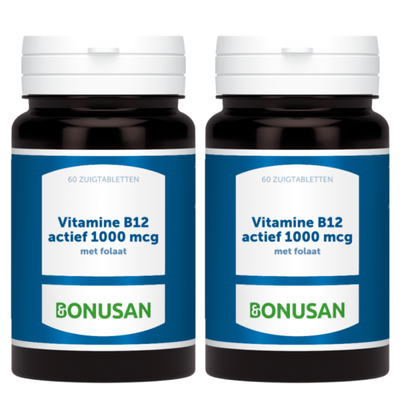 Bonusan Vitamine B12 Actief 1000 mcg Zuigtabletten - 120 stuks