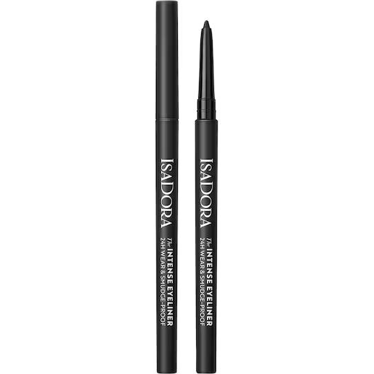 Isadora Intense Eyeliner 24 uur draag- en veegvast Dames 0.3 g