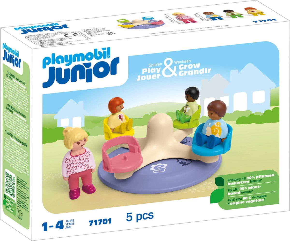 Playmobil PLAYMOBIL Junior Kindercarrousel - 71701