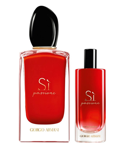Set Giorgio Armani - Si Passione - Eau de Parfum - 100 ml + 15 ml