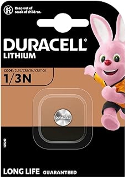 Duracell knoopcelbatterij 1/3N Lithium Lbl - 1 batterij