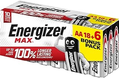 Energizer Max AA batterijen - 24 stuks