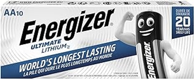 Energizer Ultimate AA lithiumbatterijen - 10 stuks