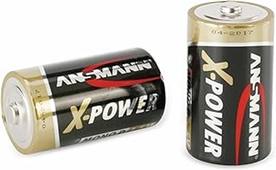 ANSMANN X-Power alkaline batterij Mono D 2 Stuk zwart
