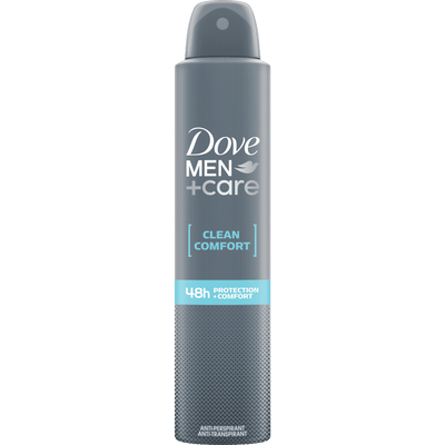 Dove Men+ Care Anti Perspirant Clean Comfort Deo Spray 48H - 200 ML