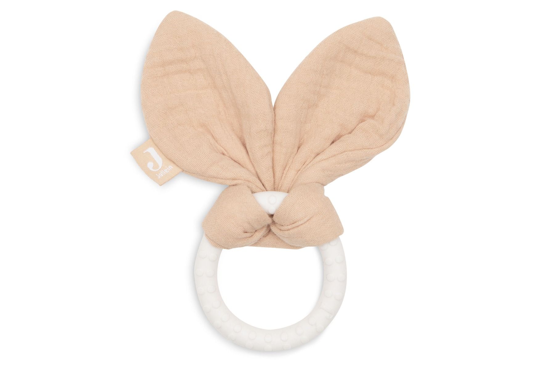 Jollein Bunny Ears Bijtring - Moonstone