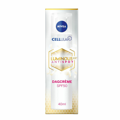 3x Nivea Cellular Luminous Anti-Pigment Dagcrème SPF50 40 ml