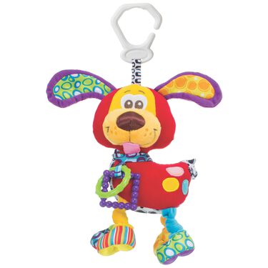 Playgro Pookie Puppy - Activiteitenknuffel - Hangspeeltje