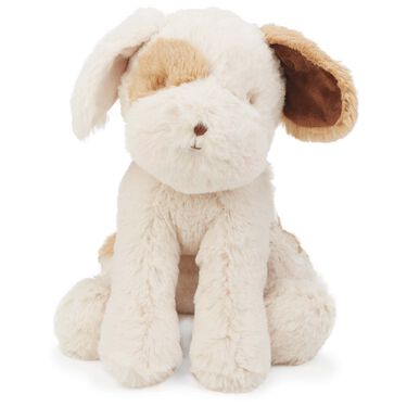 Bunnies By The Bay Skipit de Hond Knuffel - Knuffeldier - Geborduurde details - Polyester - 30 cm - Wit