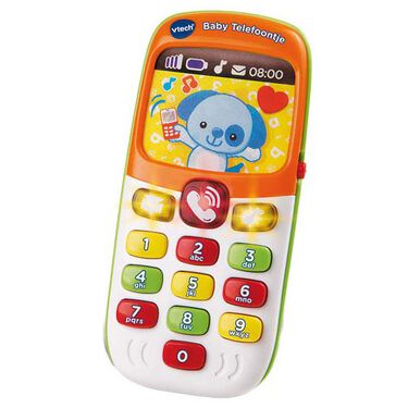 VTech Baby Telefoon - Cadeau - Interactief Speelgoed - Educatief Kindertelefoon - Cadeau - Oranje