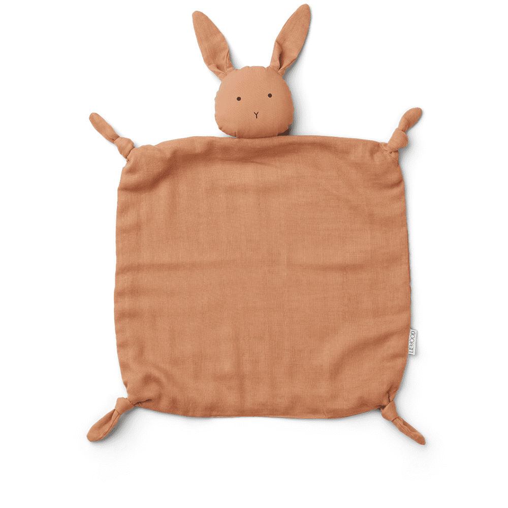 liewood-agnete-knuffeldoekje-35x35-cm-rabbit-tuscany-rose