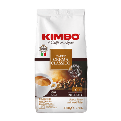 Kimbo Caffé Crema Classico - koffiebonen - 1 kilo