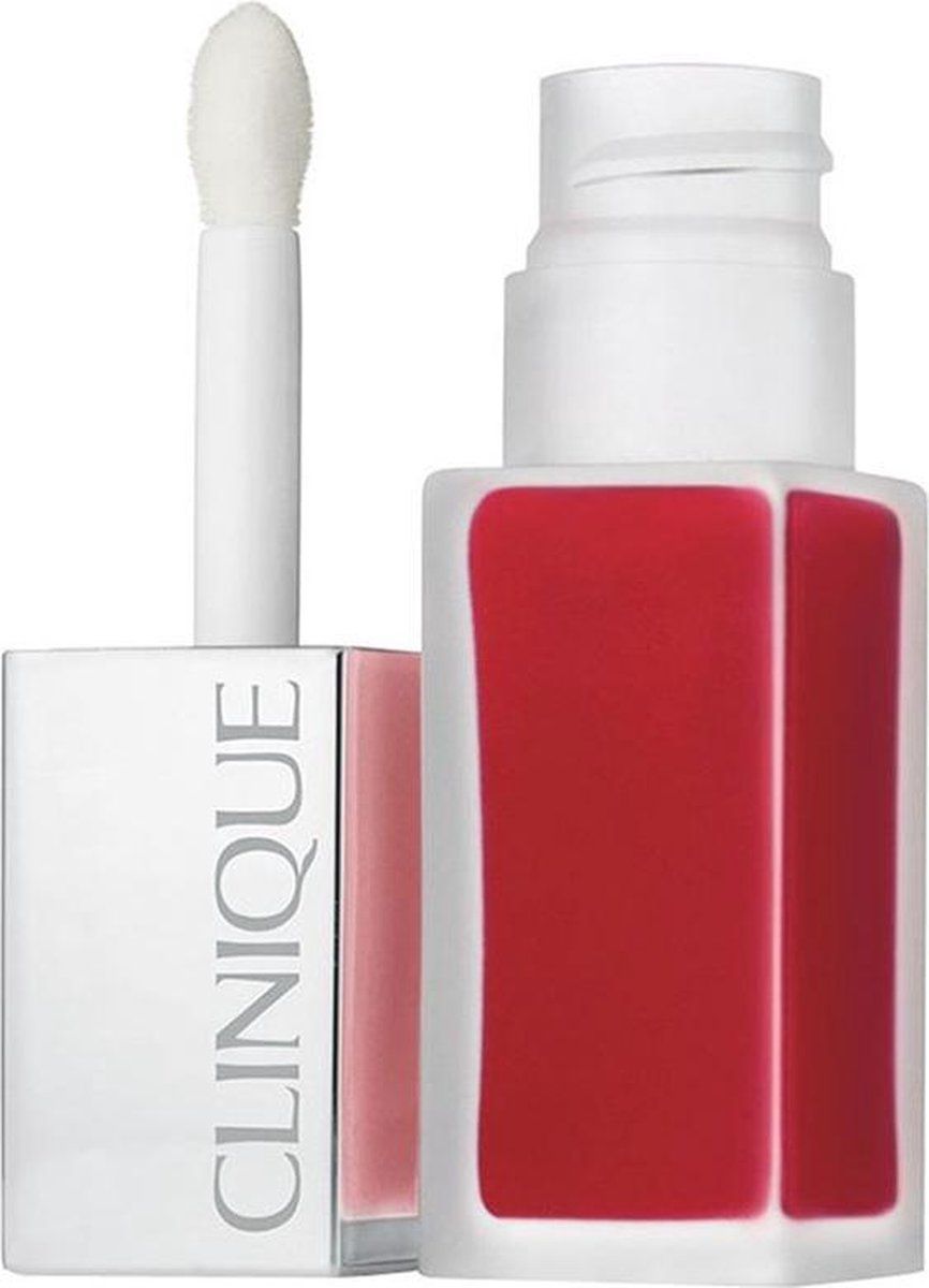 Clinique Pop Liquid Matte Lip Colour + Primer Lipgloss - 02 Flame Pop