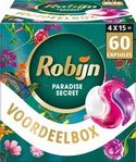 Robijn Paradise Secret  wascapsules gekleurde was - 60 wasbeurten