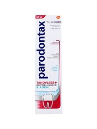 Parodontax Tandpasta Tandvlees + Gevoeligheid & Adem Whitening, 75 ml