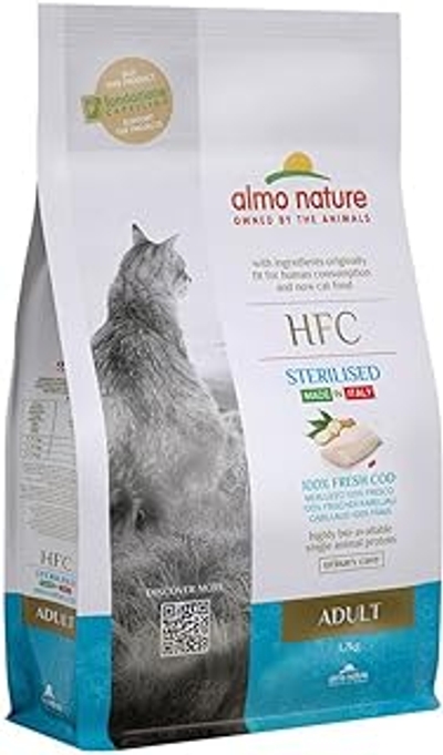 almo nature HFC Adult Sterilized, met verse kabeljauw , 300 gram - kattenbrokken