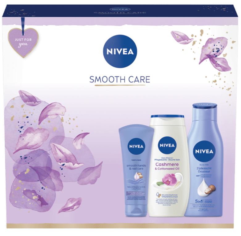 NIVEA Smooth Care geschenkset