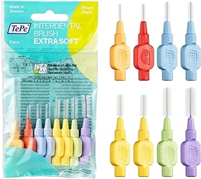 TePe Interdentale Ragers Extra Soft Mixed Pack - ISO maat 1-6/0,45 mm - 1,1 mm 6 stuks