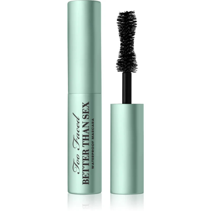 Too Faced Better Than Sex Waterproof Mascara Travel Size Waterproef Mascara voor Volume en Volle Wimpers 4,8 g