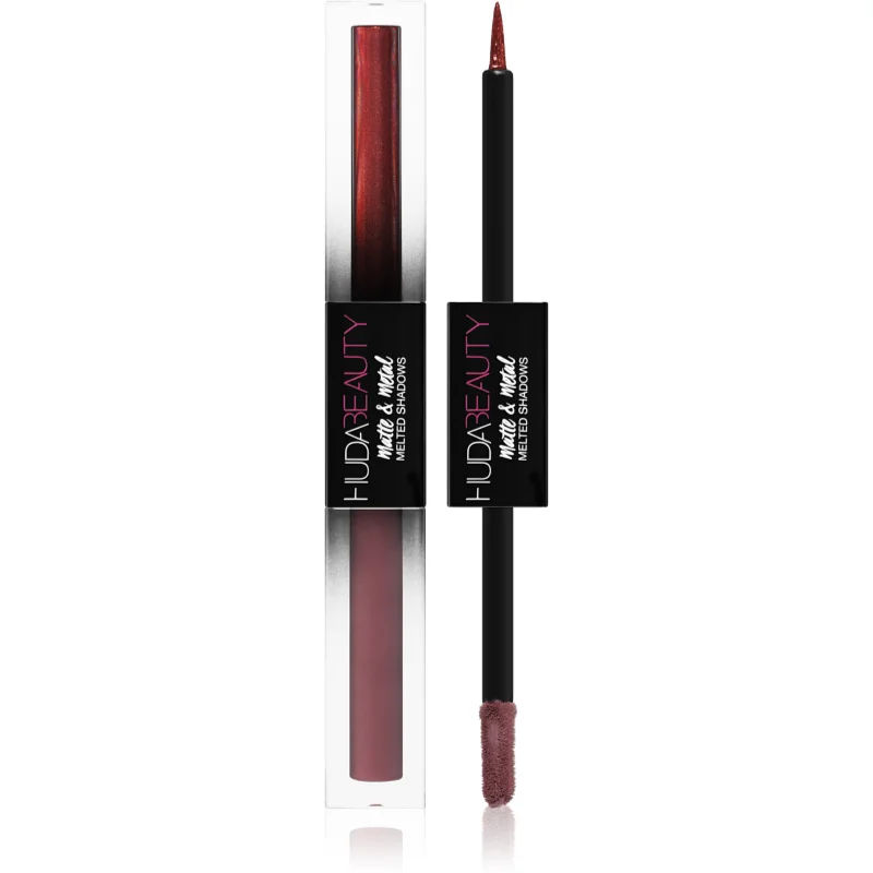 Huda Beauty Matte & Metal Melted Vloeibare Oogschaduw Tint Million Dollar Deals 2x2 ml