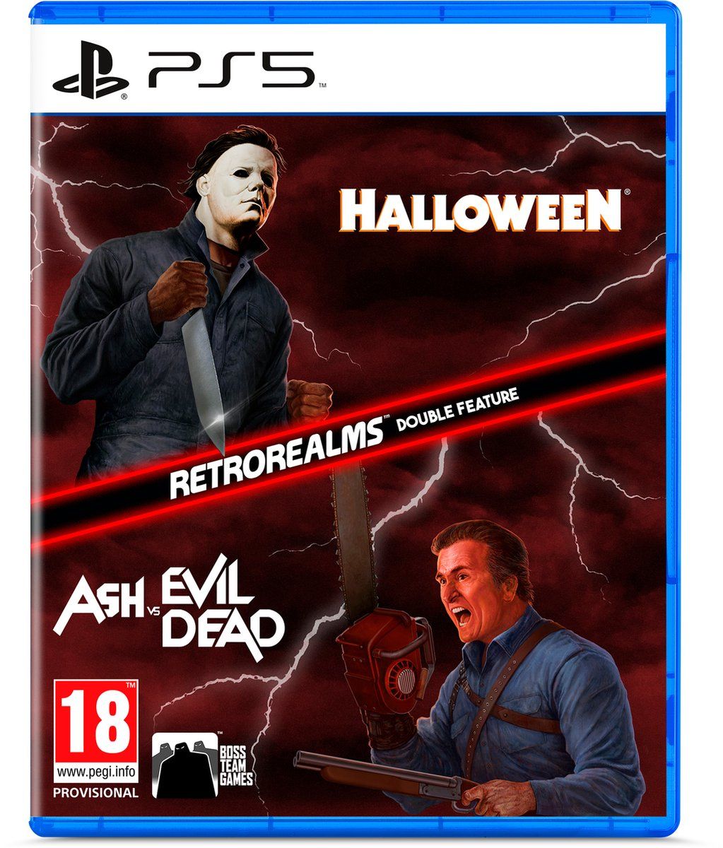 Halloween & Ash vs Evil Dead Retro Realms PlayStation 5