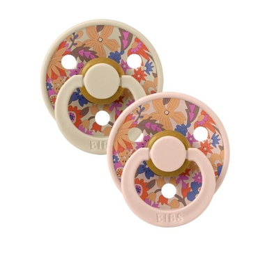 Fospeen Bibs x Liberty June Blossom Blush Mix 0-6mnd 2 st
