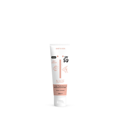 Naïf Minerale Zonnebrandcrème voor Baby & Kids SPF50 - 30 ml