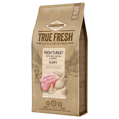 Carnilove True Fresh Kalkoen voor Puppy's - 11.4 kg - hondenbrokken