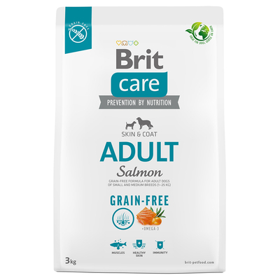 2x3kg Brit Care Dog Graanvrij Adult Zalm & Aardappel Droog hondenvoer - hondenbrokken