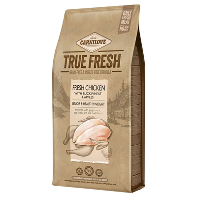Carnilove True Fresh Senior & Healthy Weight met Kip - 11.4 kg - hondenbrokken
