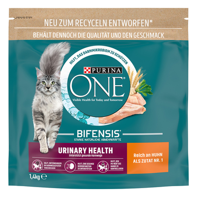 1.4kg Urinary Health Purina ONE Kattenvoer - kattenbrokken