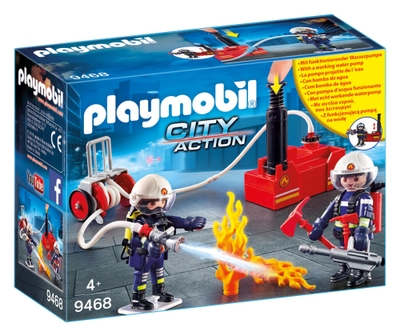 PLAYMOBIL City Action Brandweerteam met waterpomp - 9468
