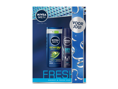 Nivea Men fresh geschenkset 2 Stuks