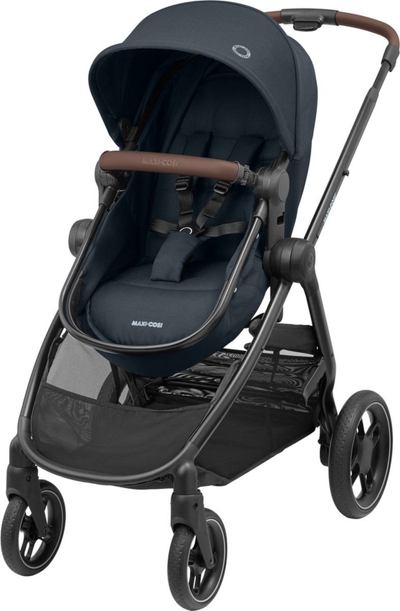 Maxi-Cosi MC Zelia 3 Essential Graphite (Black Frame & Brown Leather)