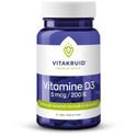 2x Vitakruid Vitamine D3 - 5 mcg 250 tabletten