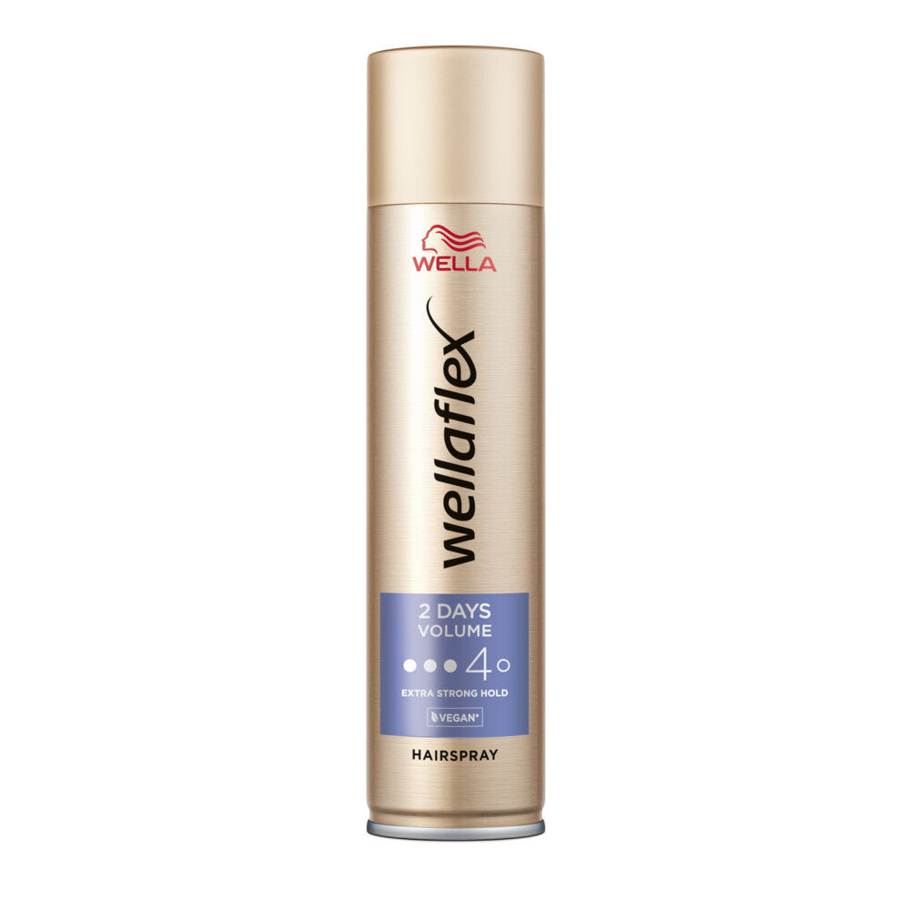 6x Wella Flex Haarspray 2 Days Volume Extra Strong 400 ml