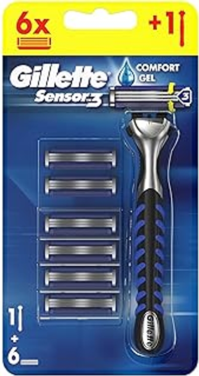 Gillette Sensor 3 scheersystemen - 6 stuks