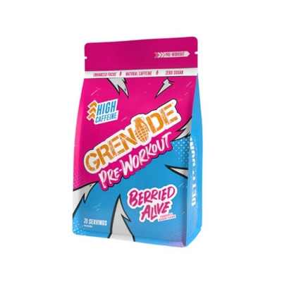 Grenade Pre Workout Berried Alive - 20 scoops