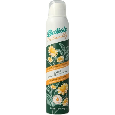 Batiste Naturally Droogshampoo Green Tea & Chamomile 200 ml