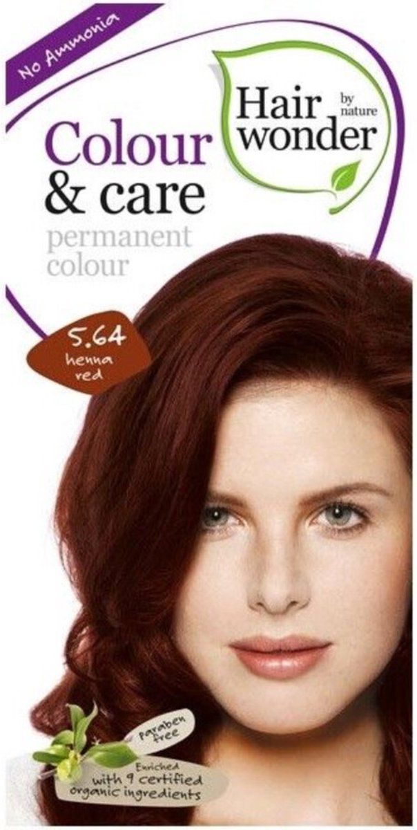 Hairwonder Colour & Care 5.64 - Henna Red- Haarverf