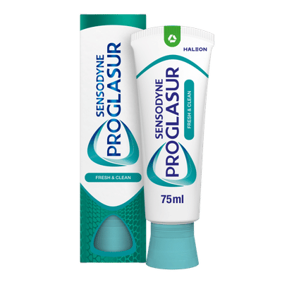 Sensodyne Proglasur Fresh & Clean Dagelijkse Tandpasta 75ml