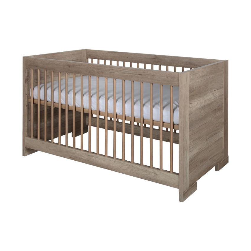 Kidsmill Brent Babybed Oldwood 70 x 140 cm