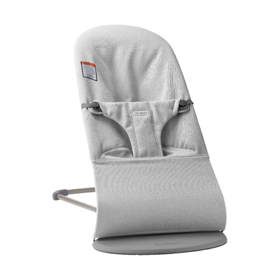 BabyBjörn Bliss Wipstoel – Geweven – Mélange Lichtgrijs