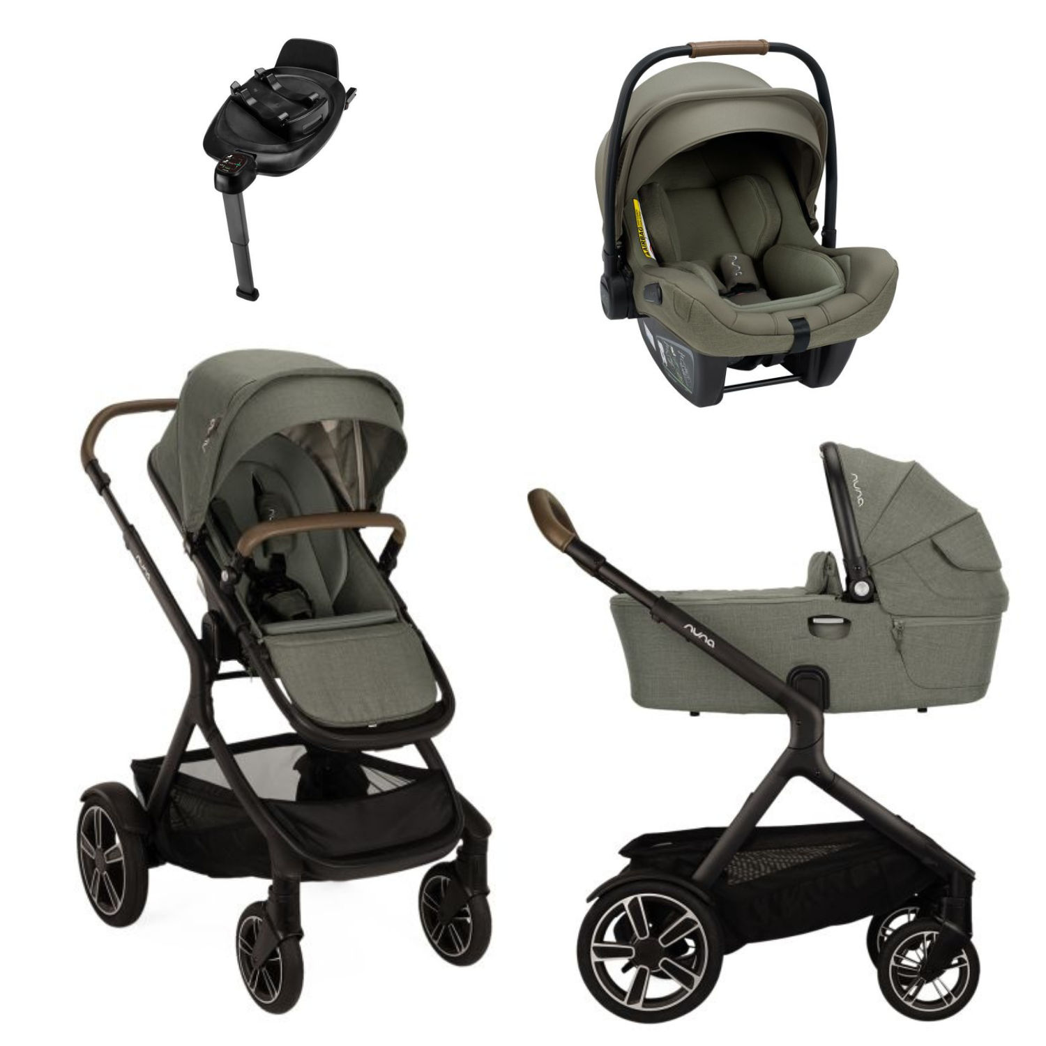 Nuna Demi™ Next Kinderwagen - Set 4-in-1 - Pine