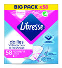 Libresse Regular Inlegkruisjes 58ST