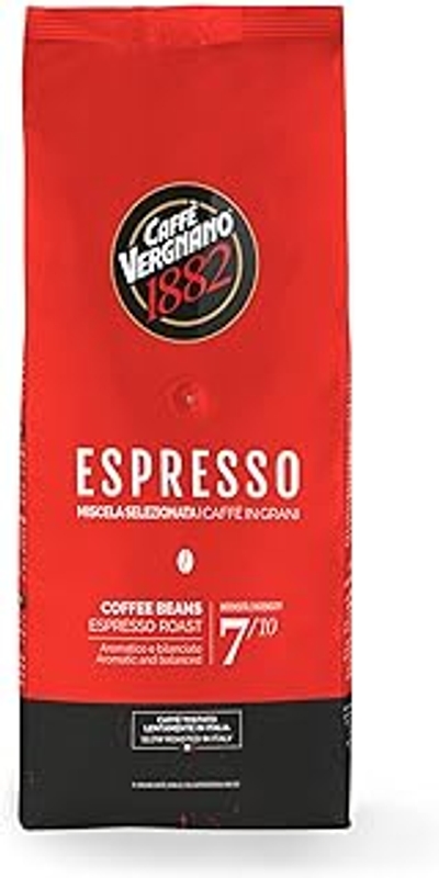 Caffè Vergnano 1882 Koffiebonen espresso - 1 verpakking bevat 1 kg
