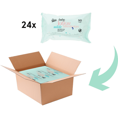 Etos Baby Lotion Mild billendoekjes - 1920 stuks