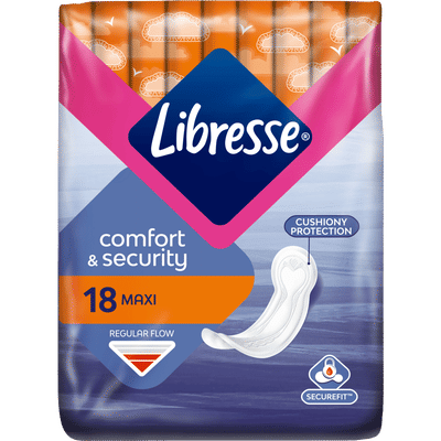 Libresse Maxi Maandverband Normal - 18 stuks